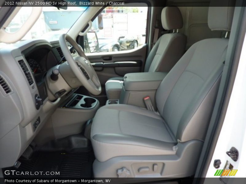 Blizzard White / Charcoal 2012 Nissan NV 2500 HD SV High Roof