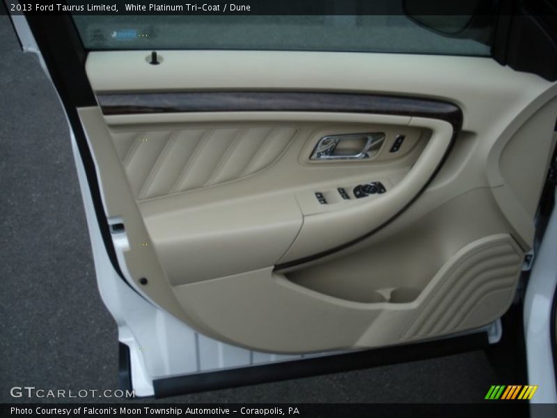 White Platinum Tri-Coat / Dune 2013 Ford Taurus Limited