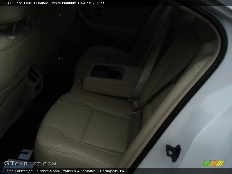 White Platinum Tri-Coat / Dune 2013 Ford Taurus Limited