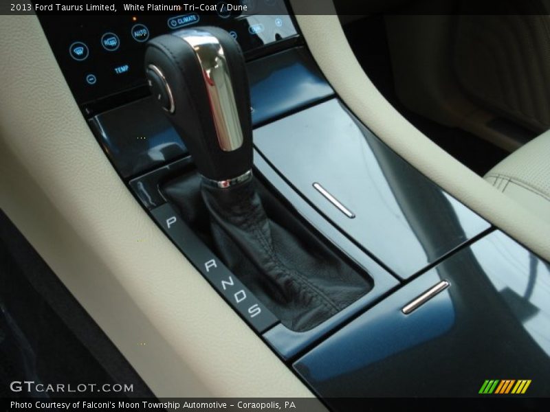 White Platinum Tri-Coat / Dune 2013 Ford Taurus Limited