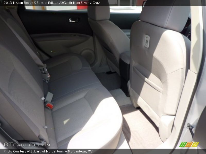 Brilliant Silver / Gray 2013 Nissan Rogue S Special Edition AWD