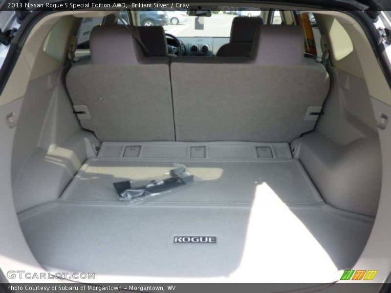 Brilliant Silver / Gray 2013 Nissan Rogue S Special Edition AWD