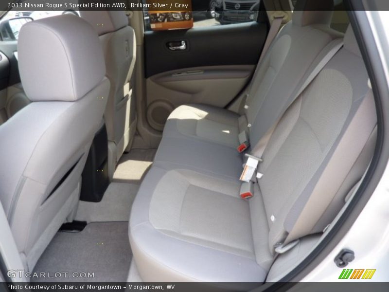 Brilliant Silver / Gray 2013 Nissan Rogue S Special Edition AWD