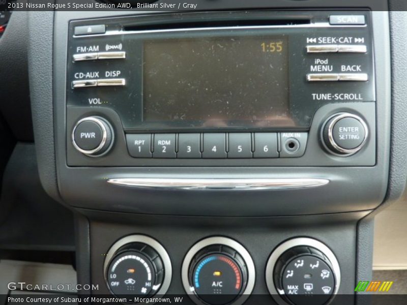 Brilliant Silver / Gray 2013 Nissan Rogue S Special Edition AWD