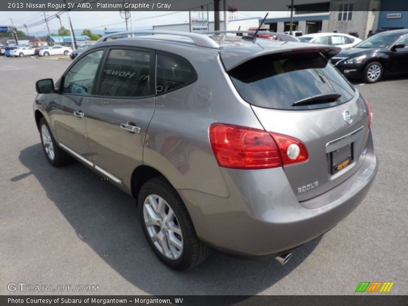 Platinum Graphite / Gray 2013 Nissan Rogue SV AWD