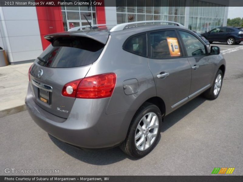 Platinum Graphite / Gray 2013 Nissan Rogue SV AWD
