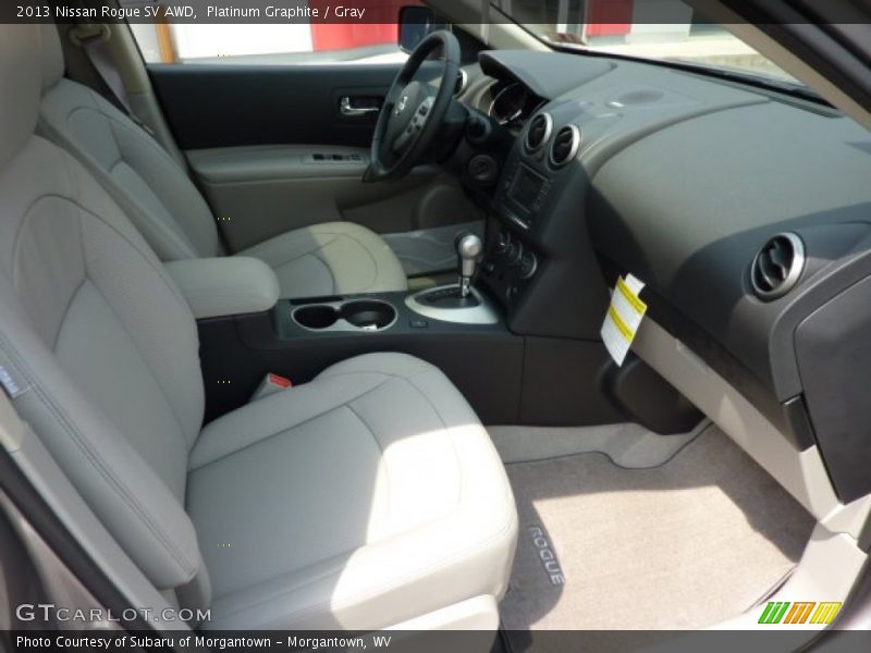 Platinum Graphite / Gray 2013 Nissan Rogue SV AWD