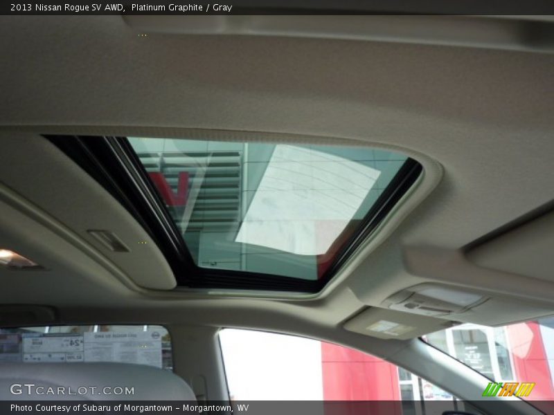 Platinum Graphite / Gray 2013 Nissan Rogue SV AWD