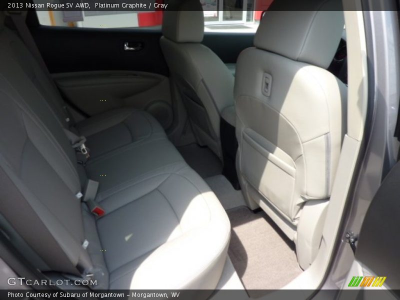 Platinum Graphite / Gray 2013 Nissan Rogue SV AWD