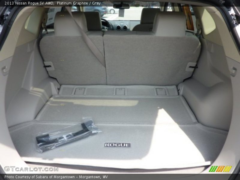 Platinum Graphite / Gray 2013 Nissan Rogue SV AWD