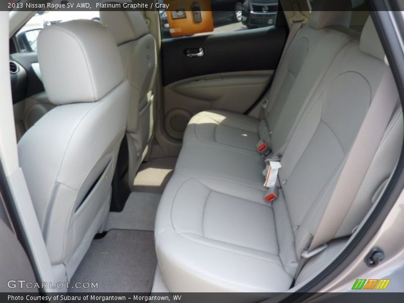 Platinum Graphite / Gray 2013 Nissan Rogue SV AWD
