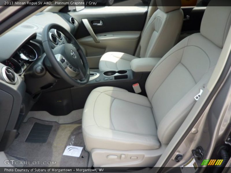 Platinum Graphite / Gray 2013 Nissan Rogue SV AWD
