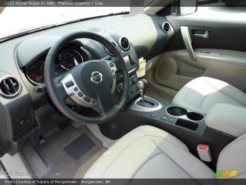 Platinum Graphite / Gray 2013 Nissan Rogue SV AWD