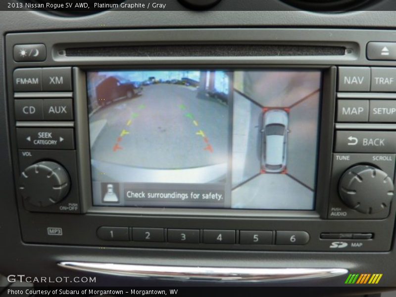 Platinum Graphite / Gray 2013 Nissan Rogue SV AWD