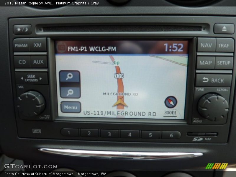 Platinum Graphite / Gray 2013 Nissan Rogue SV AWD