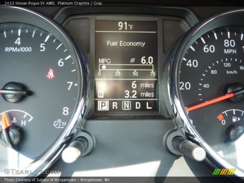 Platinum Graphite / Gray 2013 Nissan Rogue SV AWD