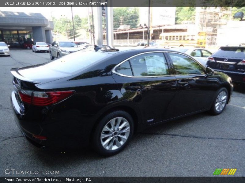 Obsidian Black / Parchment 2013 Lexus ES 300h Hybrid