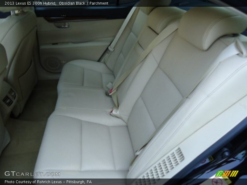 Obsidian Black / Parchment 2013 Lexus ES 300h Hybrid