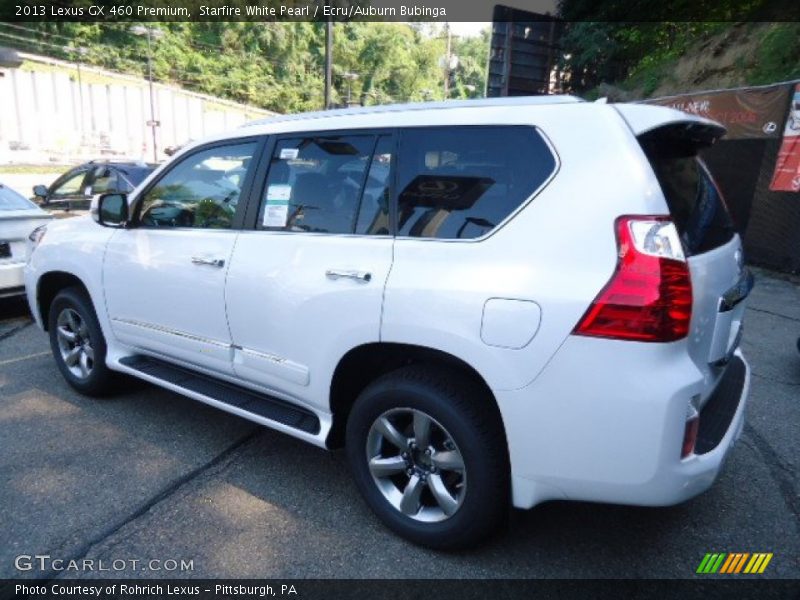 Starfire White Pearl / Ecru/Auburn Bubinga 2013 Lexus GX 460 Premium
