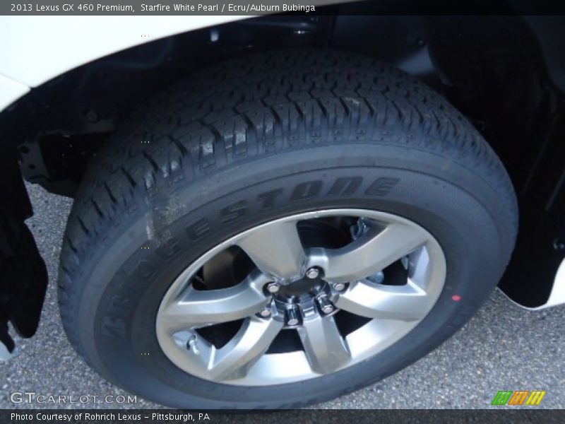 Starfire White Pearl / Ecru/Auburn Bubinga 2013 Lexus GX 460 Premium