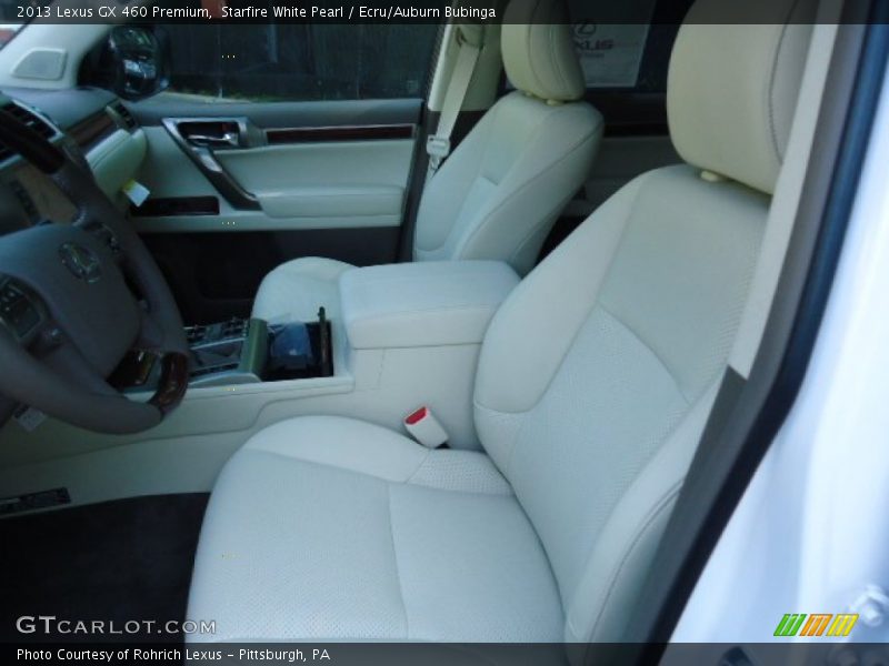 Starfire White Pearl / Ecru/Auburn Bubinga 2013 Lexus GX 460 Premium