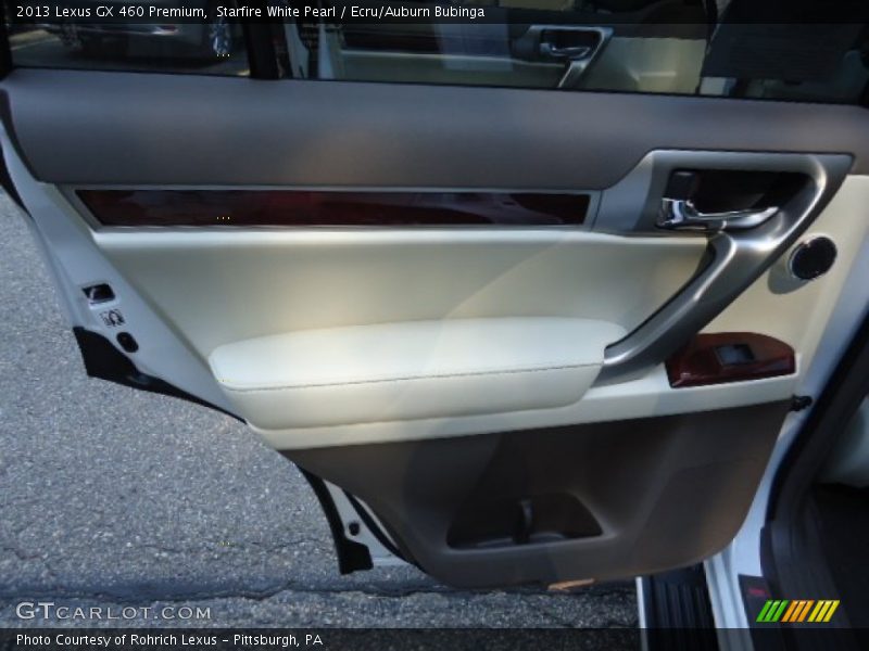 Starfire White Pearl / Ecru/Auburn Bubinga 2013 Lexus GX 460 Premium