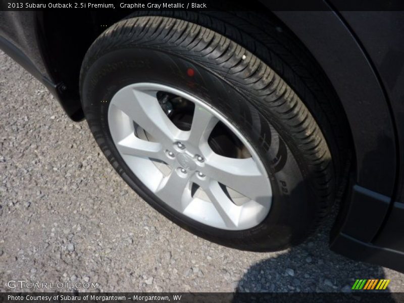 Graphite Gray Metallic / Black 2013 Subaru Outback 2.5i Premium