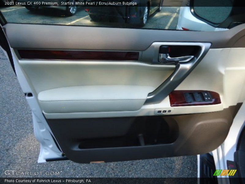 Starfire White Pearl / Ecru/Auburn Bubinga 2013 Lexus GX 460 Premium