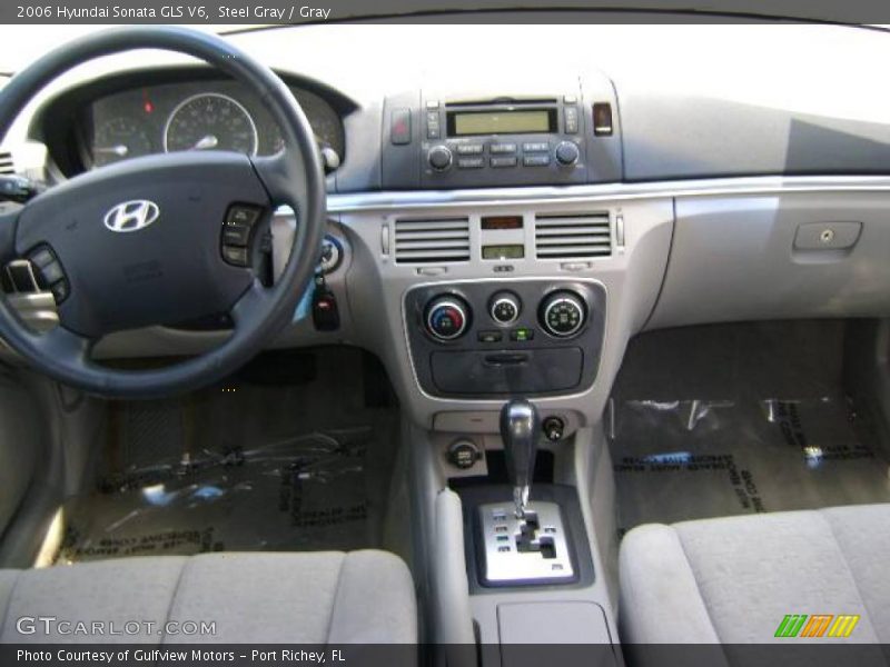 Steel Gray / Gray 2006 Hyundai Sonata GLS V6