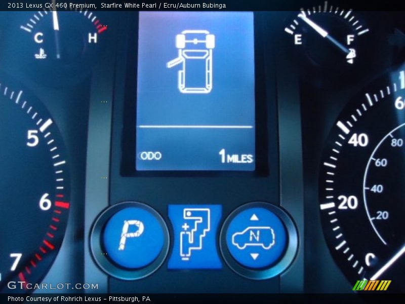 Starfire White Pearl / Ecru/Auburn Bubinga 2013 Lexus GX 460 Premium