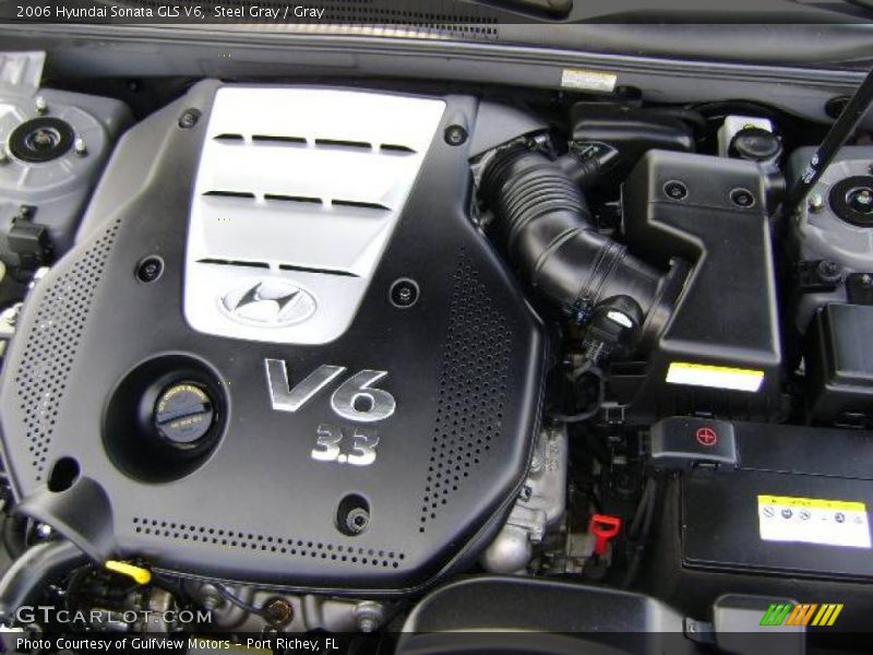 Steel Gray / Gray 2006 Hyundai Sonata GLS V6