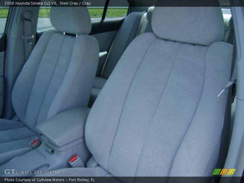 Steel Gray / Gray 2006 Hyundai Sonata GLS V6