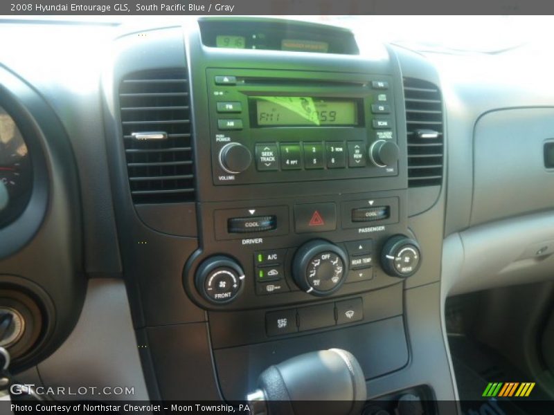 South Pacific Blue / Gray 2008 Hyundai Entourage GLS