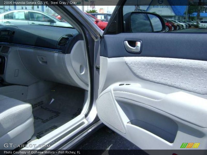 Steel Gray / Gray 2006 Hyundai Sonata GLS V6