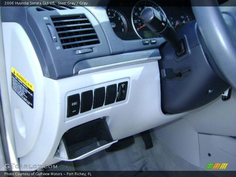 Steel Gray / Gray 2006 Hyundai Sonata GLS V6