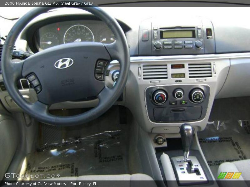 Steel Gray / Gray 2006 Hyundai Sonata GLS V6