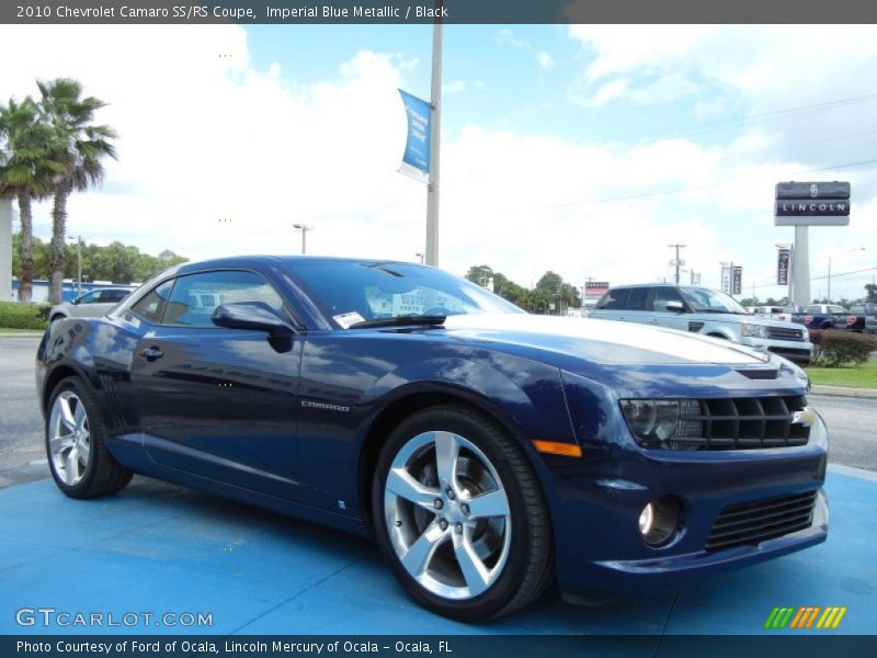 Front 3/4 View of 2010 Camaro SS/RS Coupe