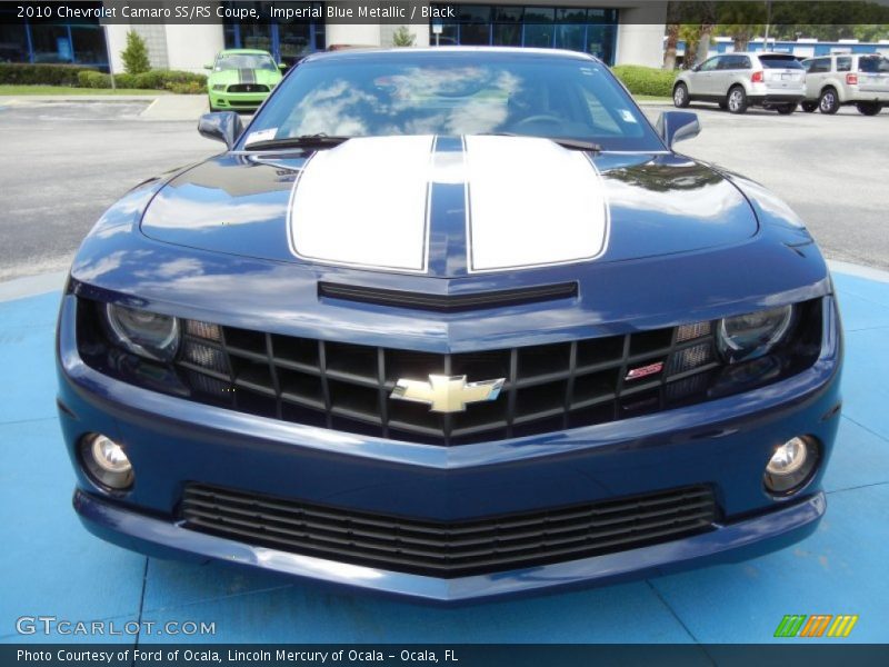 Imperial Blue Metallic / Black 2010 Chevrolet Camaro SS/RS Coupe