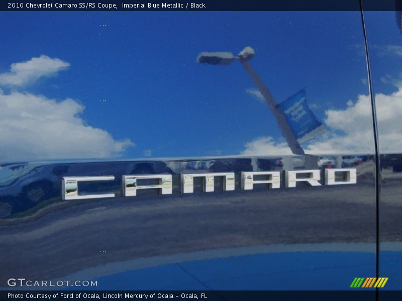 Imperial Blue Metallic / Black 2010 Chevrolet Camaro SS/RS Coupe