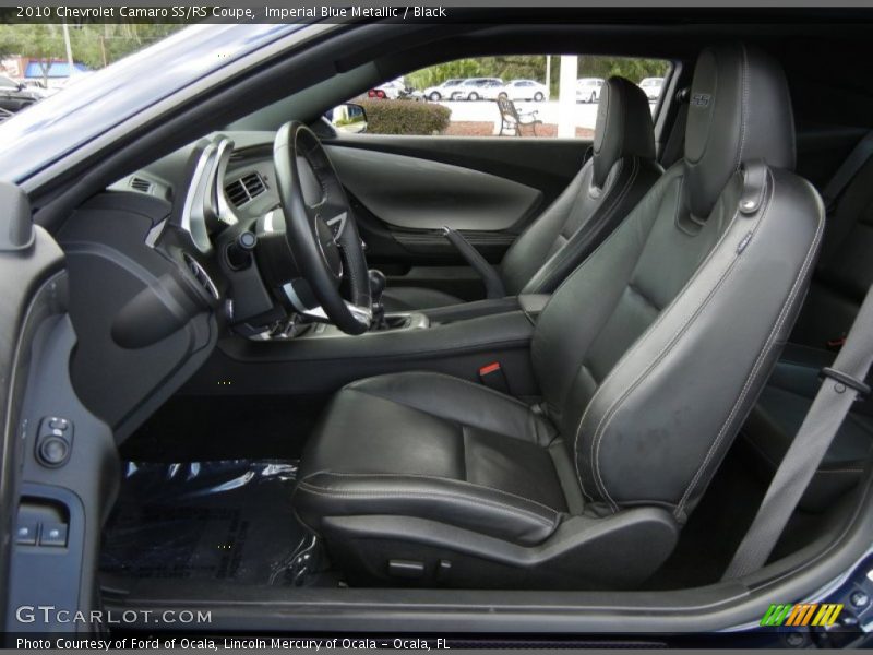  2010 Camaro SS/RS Coupe Black Interior