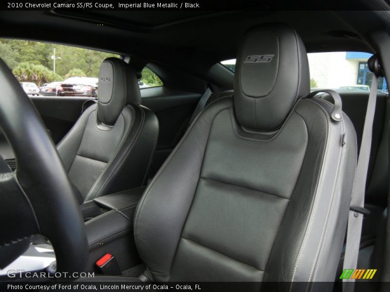 Front Seat of 2010 Camaro SS/RS Coupe