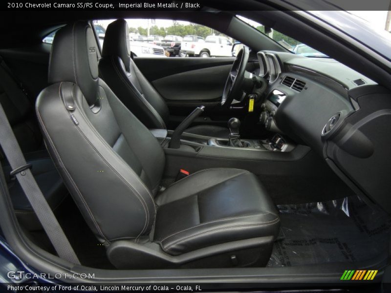  2010 Camaro SS/RS Coupe Black Interior