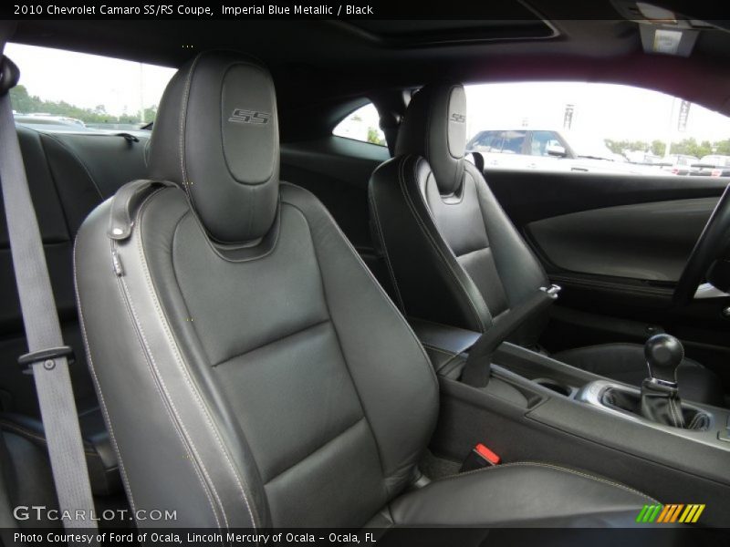 Front Seat of 2010 Camaro SS/RS Coupe