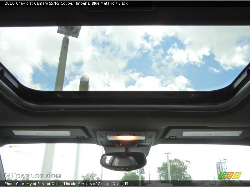 Imperial Blue Metallic / Black 2010 Chevrolet Camaro SS/RS Coupe