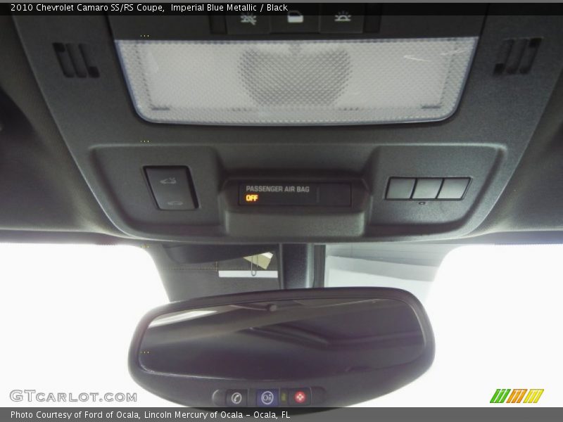 Controls of 2010 Camaro SS/RS Coupe