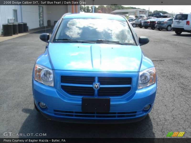 Surf Blue Pearl / Dark Slate Gray 2008 Dodge Caliber SXT