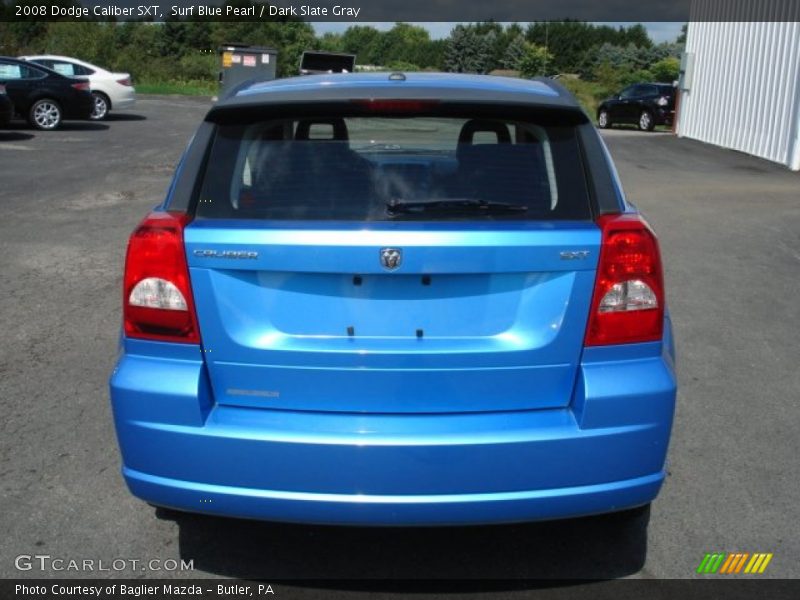 Surf Blue Pearl / Dark Slate Gray 2008 Dodge Caliber SXT