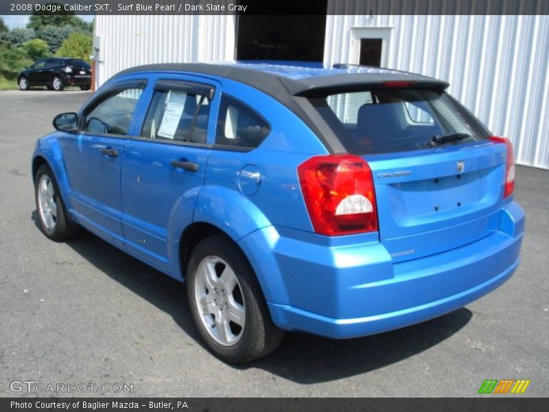 Surf Blue Pearl / Dark Slate Gray 2008 Dodge Caliber SXT