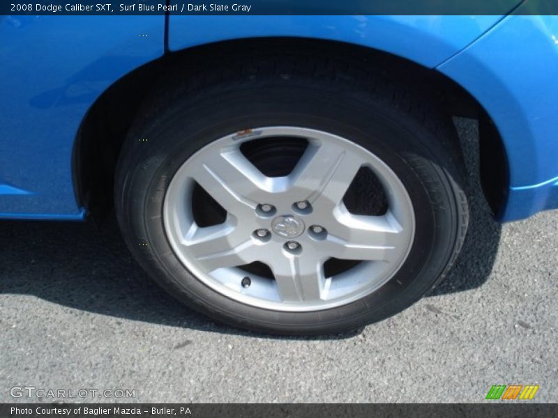 Surf Blue Pearl / Dark Slate Gray 2008 Dodge Caliber SXT