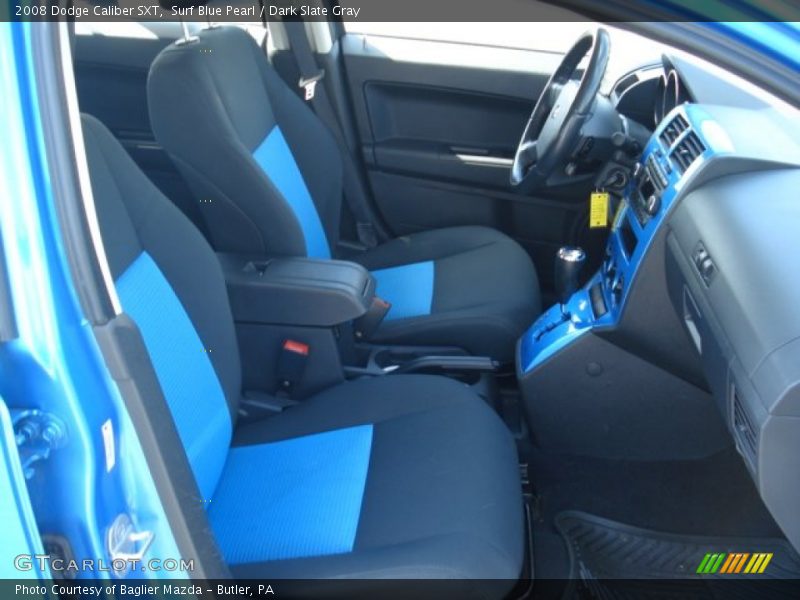 Surf Blue Pearl / Dark Slate Gray 2008 Dodge Caliber SXT